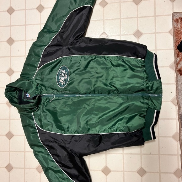 NFL Jets Coat Good Condition 2000s Large - Picture 3 of 6